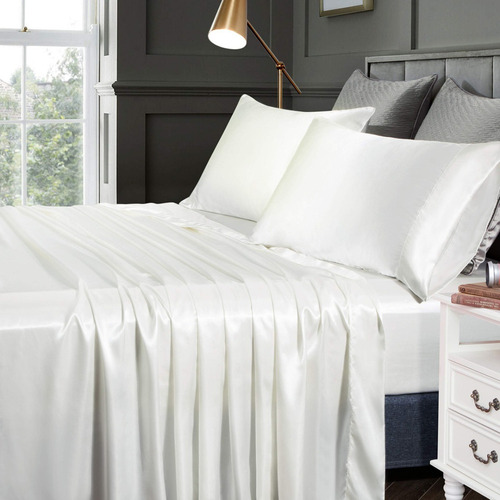 Mm Para . Conjunto De Cama Doble Matrimonial 1800 En Satén 4