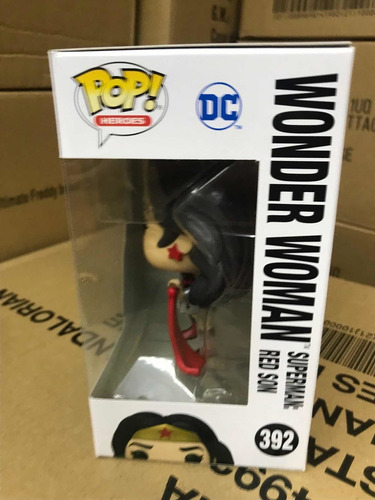 Wonder Woman #392 Superman Red Son Funko Pop 80 Anniversary