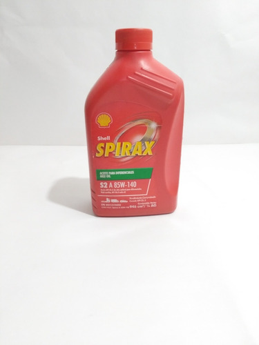 Aceite Para Diferenciales Shell Spirax S2 A 85w140  