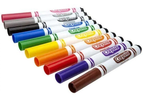 Marcadores Crayola Gruesos A Granel Varios Colores Original