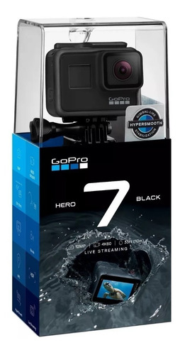 Câmera Gopro Hero 7 Black Lacrada Original Pronta Entrega
