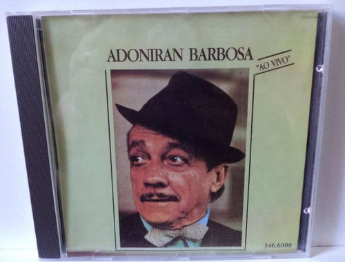 Cd Adoniran Barbosa Seu Último Show Gr (Usado)