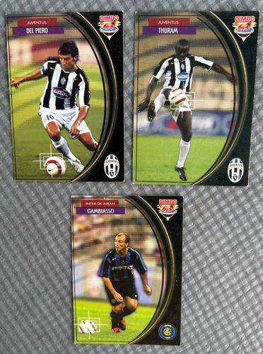 Bimbo Cards Equipos Italianos !! (Usado)