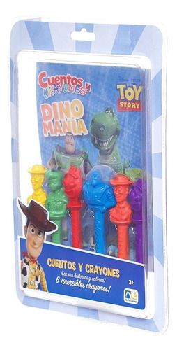 Libro Para Colorear Cuentos Y Crayones Toy Story