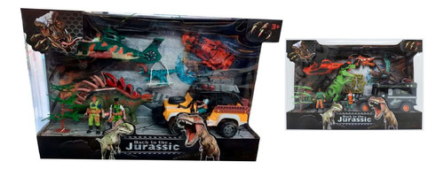 Playset Gigante Back To The Jurassic Dino Original Wabro 