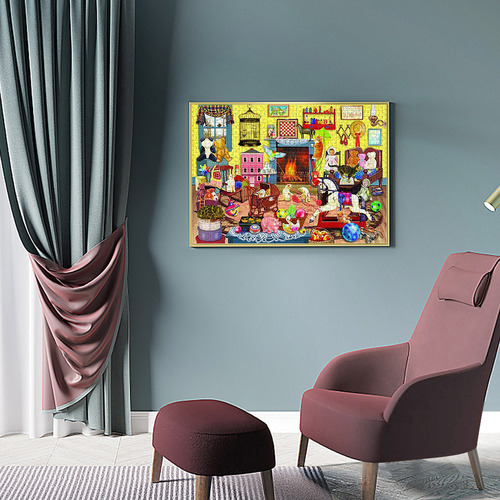 Juego De Rompecabezas Grande De 1000 Piezas H Adults Puzzles