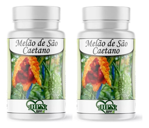 Melón São Caetano (diabetes) 120 Cáps 500mg (2x60)