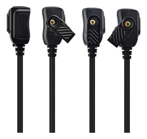 3pc Audifonos Manos Libres Para Radio Talkie Kenwood Baofeng