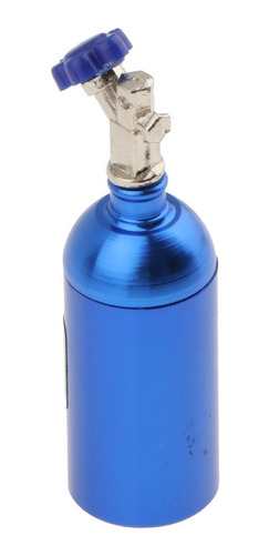 Tanque De Cilindro De Nitrógeno Azul