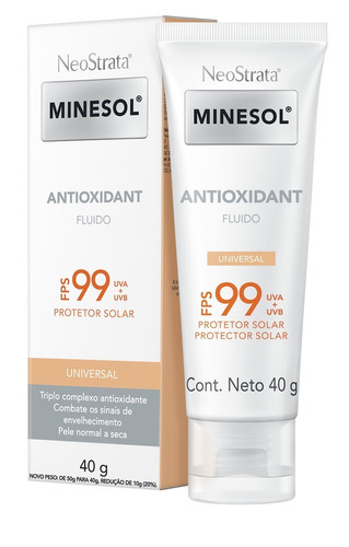 Protetor Solar Fps 99 Antioxidant 40g Neostrata Minesol