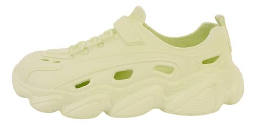 Sandalia Dama Plataforma Tacon Tipo Tenis Chancla Moda Suave