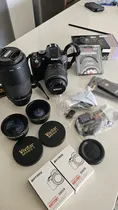 Comprar Nikon Kit D5200 + Varios Lentes + Baterias Extra+ Maletines