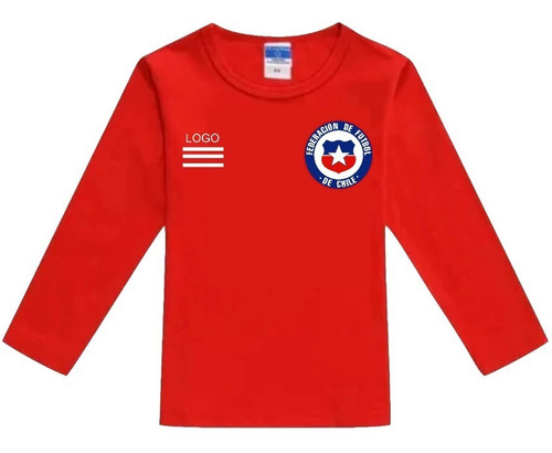 Polera (polera M/l) Niño Selección De Chile 2022