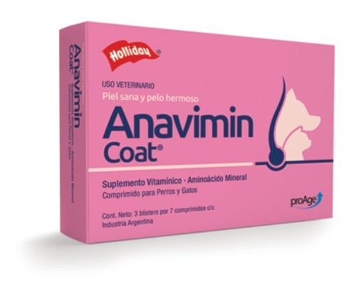 Holliday Anavimin Coat C/3 Blister 7 Comprimidos