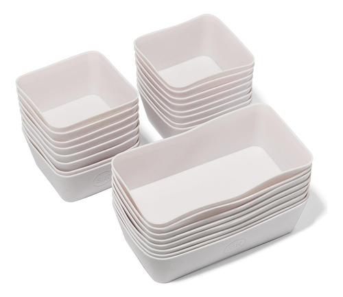 Taza Bento Reutilizable Silicona - Paquete De 24, Colores Di