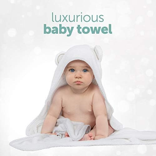 Miniboo Toalla Bebé Con Capucha De Rayón Ultrasuave