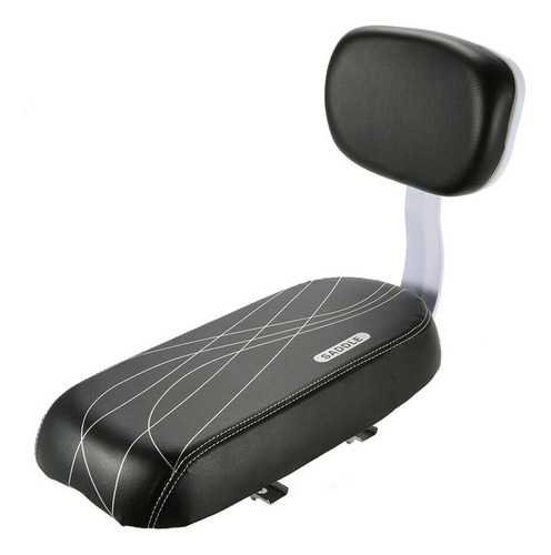 Asiento Trasero For Bicicleta, Piel Sintética, Suave, Cojín