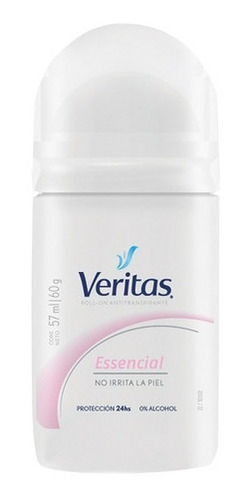 Veritas Essencial Antitranspirante Sin Alcohol Roll On 57ml