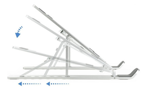 Imagen 5 de 7 de Soporte Notebook Plegable Universal Portatil Regulable