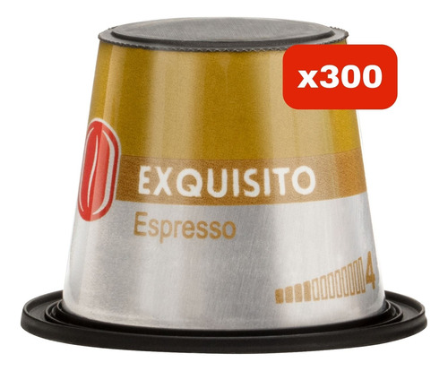 Café Caribe Exquisito Espresso - 300 Cápsulas Compatibles