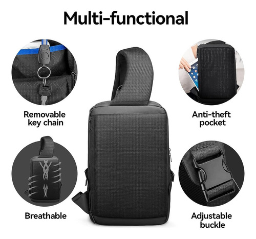 Mochila De Hombro Mark Ryden Impermeable Con Puerto Usb