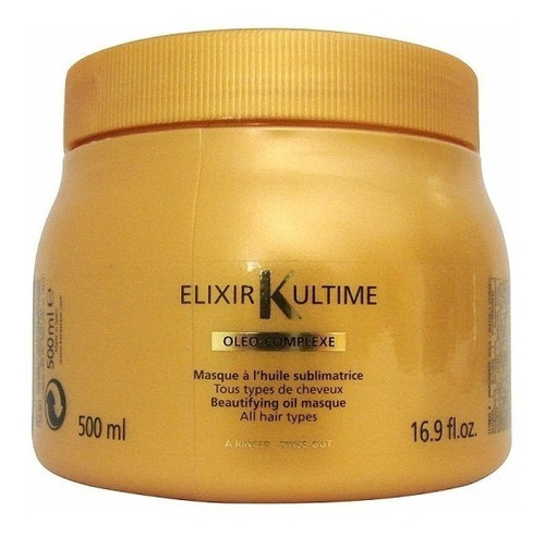 Máscara Kerastase Elixir Ultime 500g Brinde Óleo De Argan