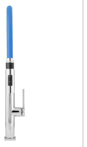Misturador Monocomando Para Cozinha Doc Azul - Docol Cromado/azul Polido