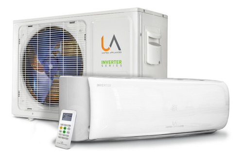 Aire Minisplit Inverter 1 Ton 110v Frío Calor Wifi United Color Blanco
