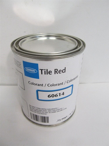 Tennant 60614 Tile Red Colorant - 0.75 Pint