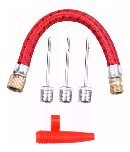 Bicos P/ Bomba Ar Conjunto C/ 5 Pcs