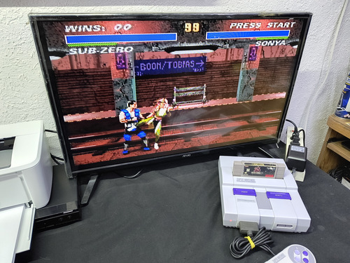 Mortal Kombat 3 Para Snes Super Nintendo Original (Usado)