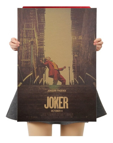 Poster Decorativo El Guasón - The Joker - Dc Comics-escalera