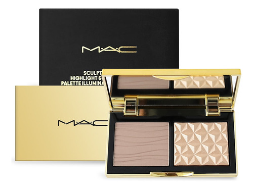 Paleta Mac Sculpt E Glow Duo - Iluminador E Contorno