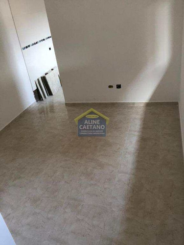 2 Dorms, Aviação, Praia Grande - Só 210 Mil, - Vact936