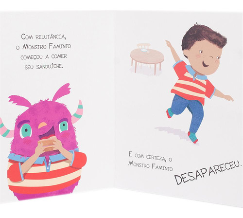 Monstrinhos Geniosos: O Monstro Faminto, De Lake Press Pty Ltd., Vol. 1. Editora Happy Books, Capa Mole Em Português