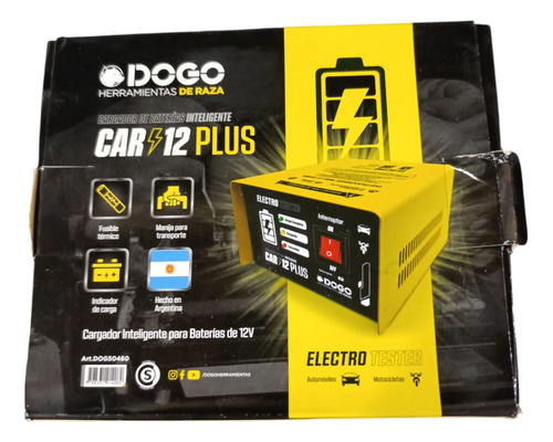 Cargador Inteligente Para Baterias 12v Dogo Car Plus 50460