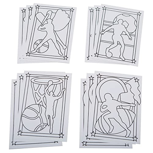 Sand Art Boards 5 X7  - Deportes (paquete De 12)