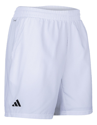 Short De Tenis adidas Club 3 Tiras Blanco Solo Deportes