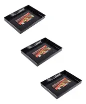 Comprar Set X 3 Asadera Enlozada Jovifel Recta N°5 28x38 Cm  Horno