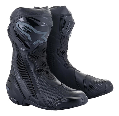  Botas Para Motociclista Supertech R Negro Alpinestars