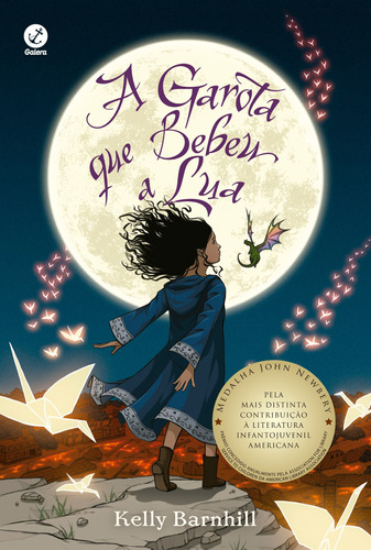 A garota que bebeu a lua, de Barnhill, Kelly. Editora Record Ltda., capa mole em português, 2018