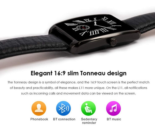 Reloj Inteligente Smart Watch Le Pan L11 Genmetal Bt 4.0