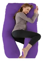 Comprar Almohada Para Embarazo Lactancia Maternidad Desmontable Color Gris Geométrico