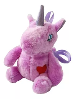 Mochila Unicornio Peluche Lonchera Kinder Colores