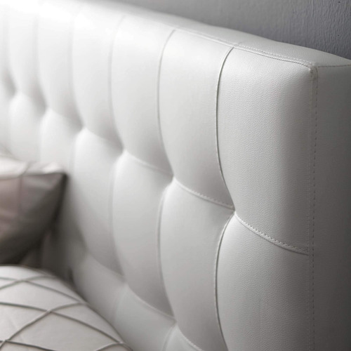Cabecero De Cama De Lino Modway Lily Para Cama Queen