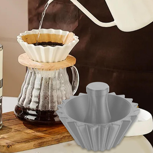 Herramienta De Prensa De Papel De, Taza De Filtro De, Gris