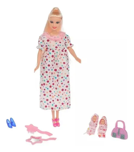 comprar Lucy Barbi Embarazada Para Niñas Muñeca Embarazada