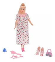 Comprar Lucy Barbi Embarazada Para Niñas Muñeca Embarazada