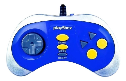 Consola Level Up Playstick Standard  color plata y azul