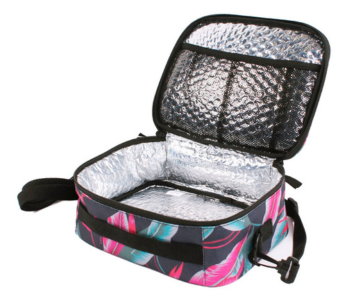 Imagen 2 de 4 de Bolso Volcom Lunchbox Fronds Azul Oscuro Mujer